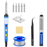 Kit de fer à souder à température réglable + Multimètre