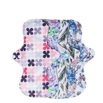 Lot de 5 Serviettes hygiéniques lavables et réutilisables