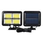 Lampe Solaire 106LED Applique Murale Étanche
