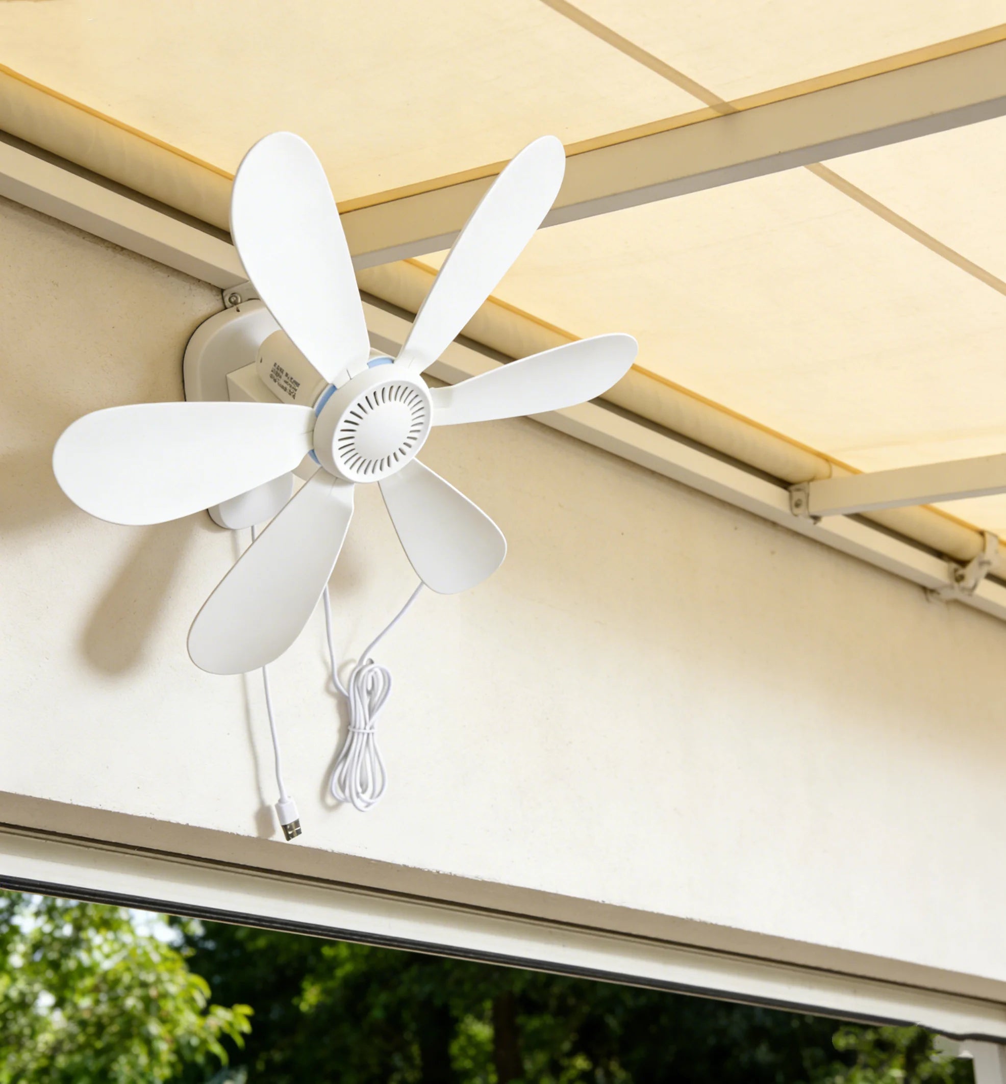 Ventilateur Murale Silencieux USB 5V avec Télécommande