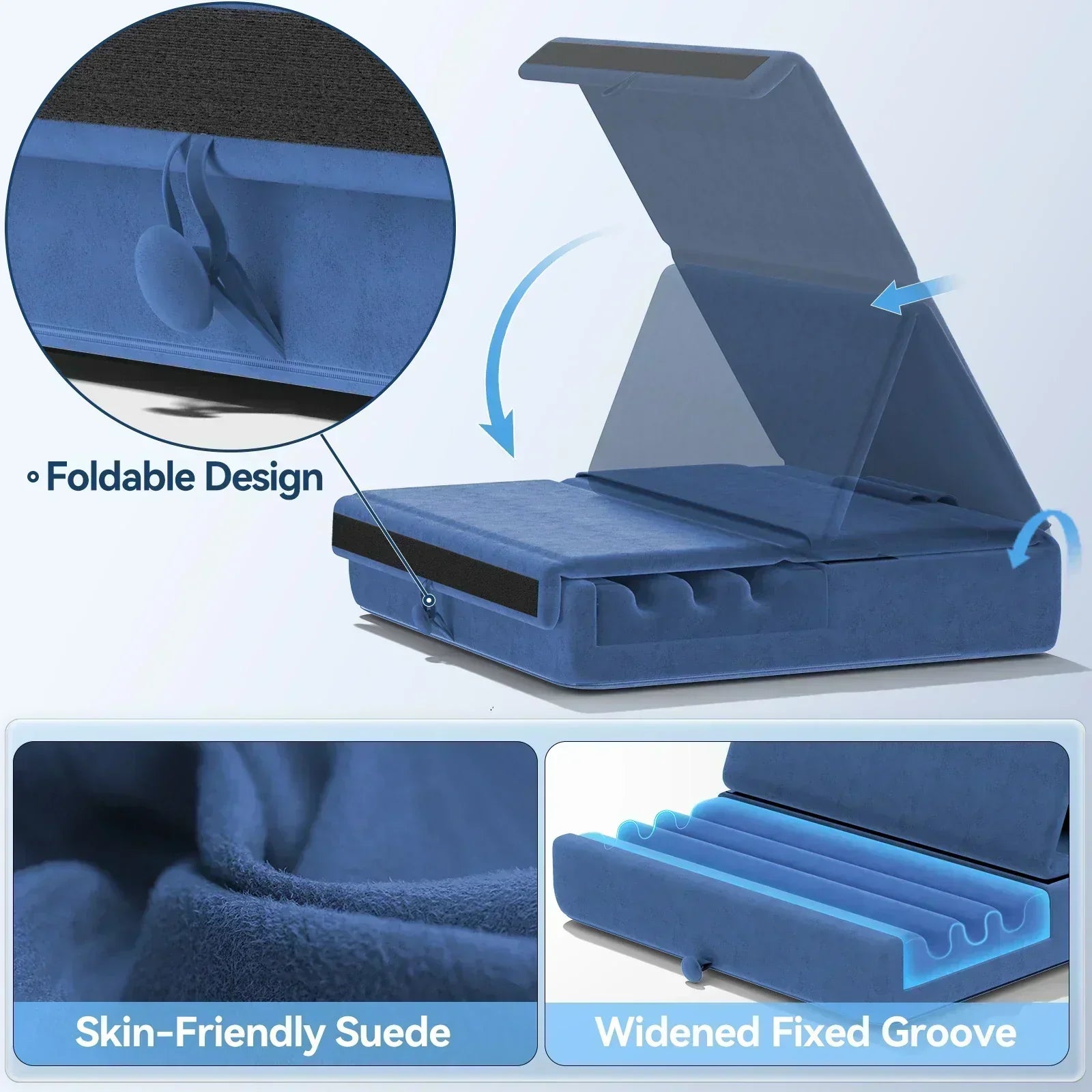 Support de tablette pliable avec poche - Nouvelle Génération