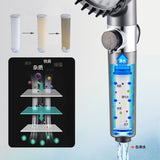 Pommeau de douche haute pression 3 modes - Système filtrant + 10 filtres OFFERTS