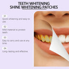14x Bandes de Blanchiment Dentaire au Gel Violet - EXPRESS' 30min