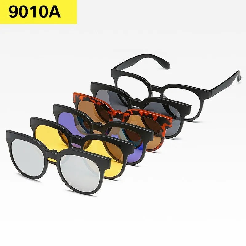 Set 6 Lunettes Polarisées pour Conduite, Soleil & Repos Visuel