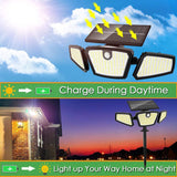 Lampe LED solaire jardin 2en1