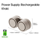Ventilateur de Cou Silencieux Rechargeable 1600mAh - Ultra léger