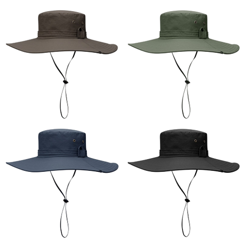 Chapeau anti-UV pliable pour homme