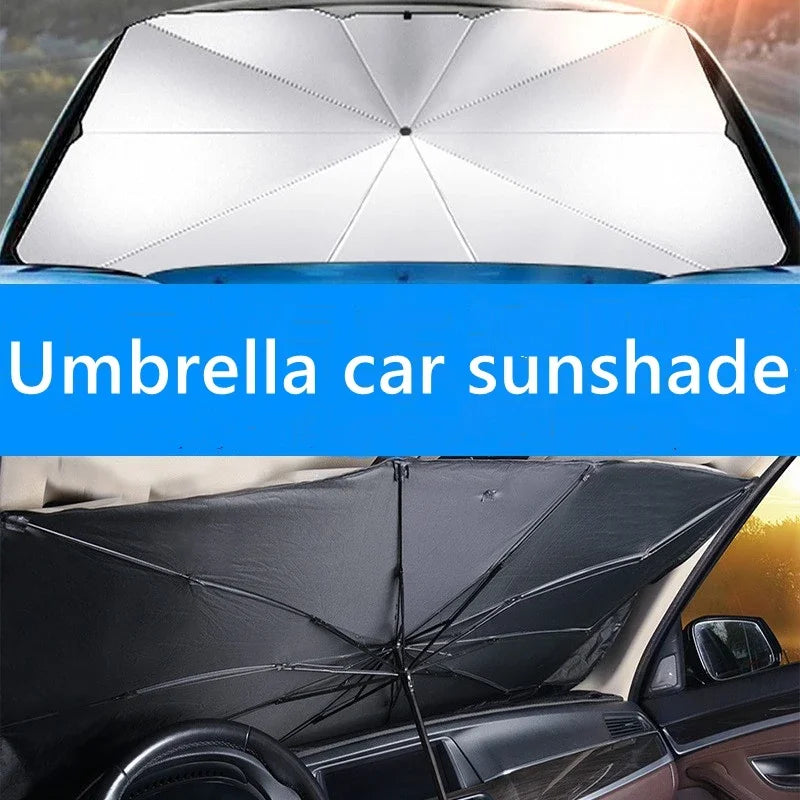 Pare-soleil de voiture rétractable en aluminium isolant thermique
