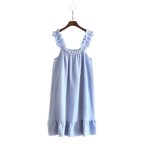 Chemise de nuit en gaze de coton