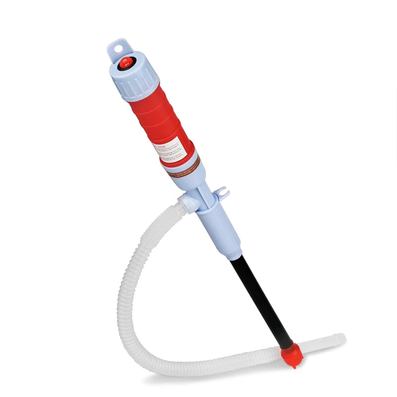 Electric Water Pump with Flexible Hose - Ideal for Liquid Transfer