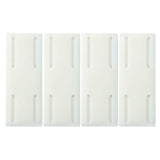 Lot de 4 Supports Muraux Coulissants Auto Adhésifs