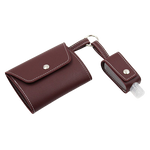 Pochette anti-bactérienne pour masques + Porte clé pour gel hydroalcoolique