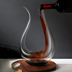 Décanteur à vin en cristal