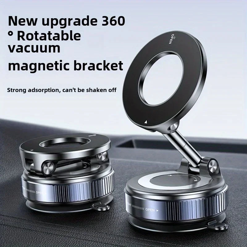 Fixation Téléphone Aimantée Pliable pour Voiture & Bureau - 360° Réglable