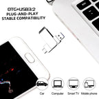 Clé USB 3.2 16TB + Adaptateur Type-C OFFERT