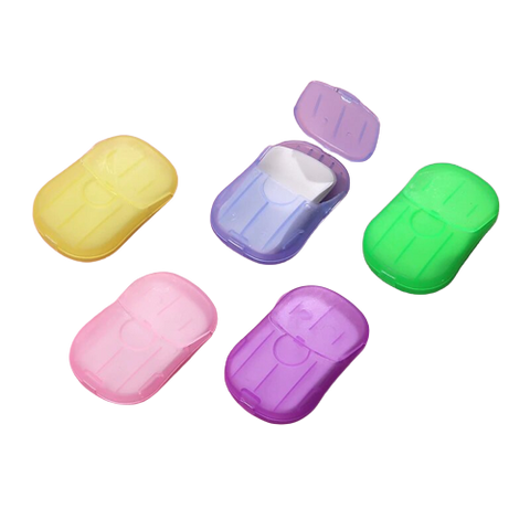 Lot de 100 feuilles de savon solide