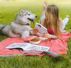 Gamelle Portable pour Chien – Bol de Voyage pour Croquettes et Friandises avec Mousqueton