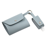 Pochette anti-bactérienne pour masques + Porte clé pour gel hydroalcoolique