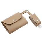 Pochette anti-bactérienne pour masques + Porte clé pour gel hydroalcoolique