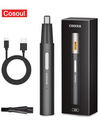 Tondeuse Nez & Oreilles Électrique – Rechargeable & Étanche - 2 Têtes OFFERTES