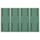 Lot de 4 Supports Muraux Coulissants Auto Adhésifs