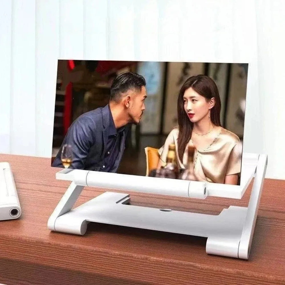 Amplificateur d'Écran Pliable HD pour Smartphone - Support Pratique et Léger