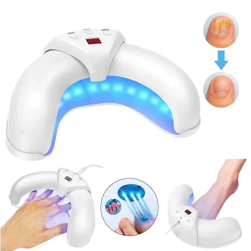 Appareil de traitement rapide au laser pour ongles - Huile réparatrice OFFERTE