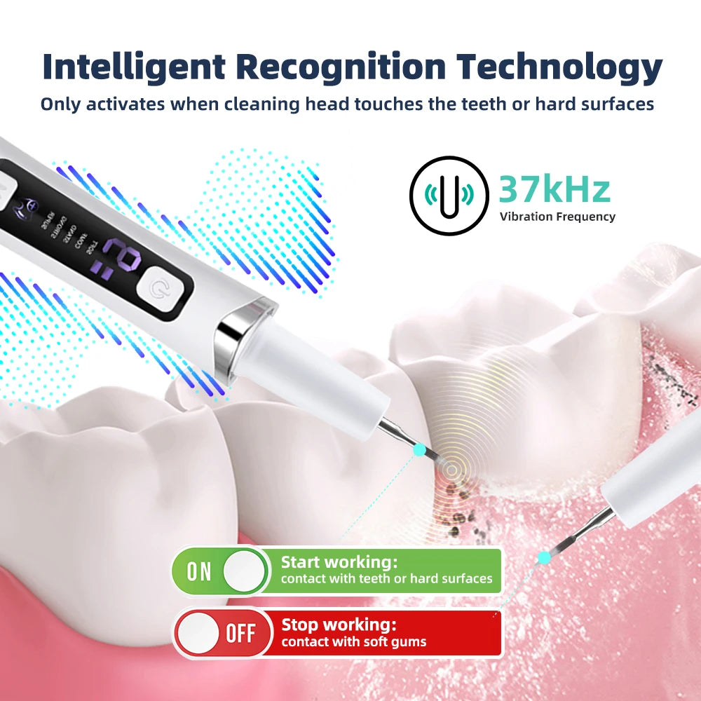 Détarteur Dentaire Ultrasonique 5 Modes & 9 Niveaux - 4 Outils ORTHO OFFERTS