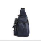 Sac Bandoulière Homme Grande Capacité Multipoches