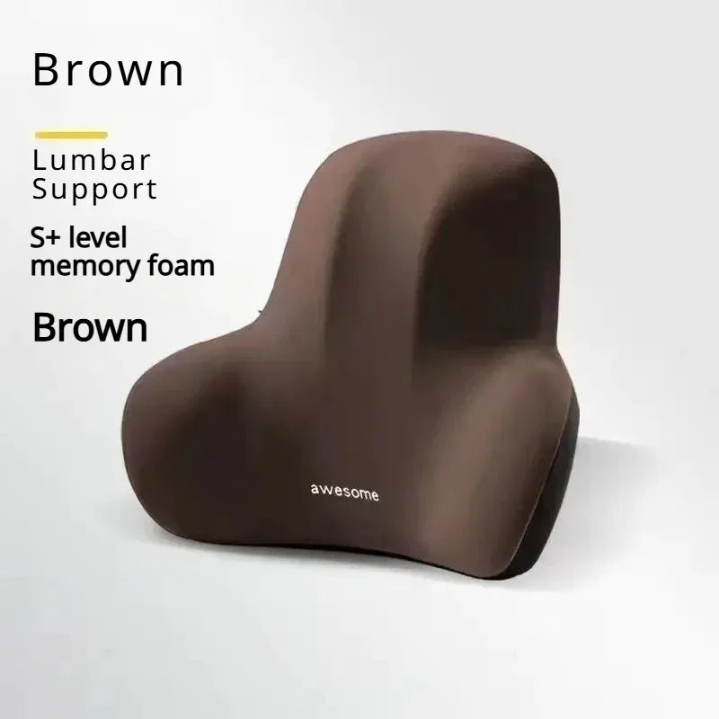 Coussin Lombaire à Mémoire – Soulage le Dos