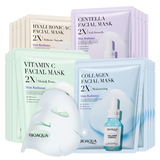 Lot de 20 Masques en tissu - Soin visage