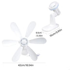 Ventilateur Murale Silencieux USB 5V avec Télécommande