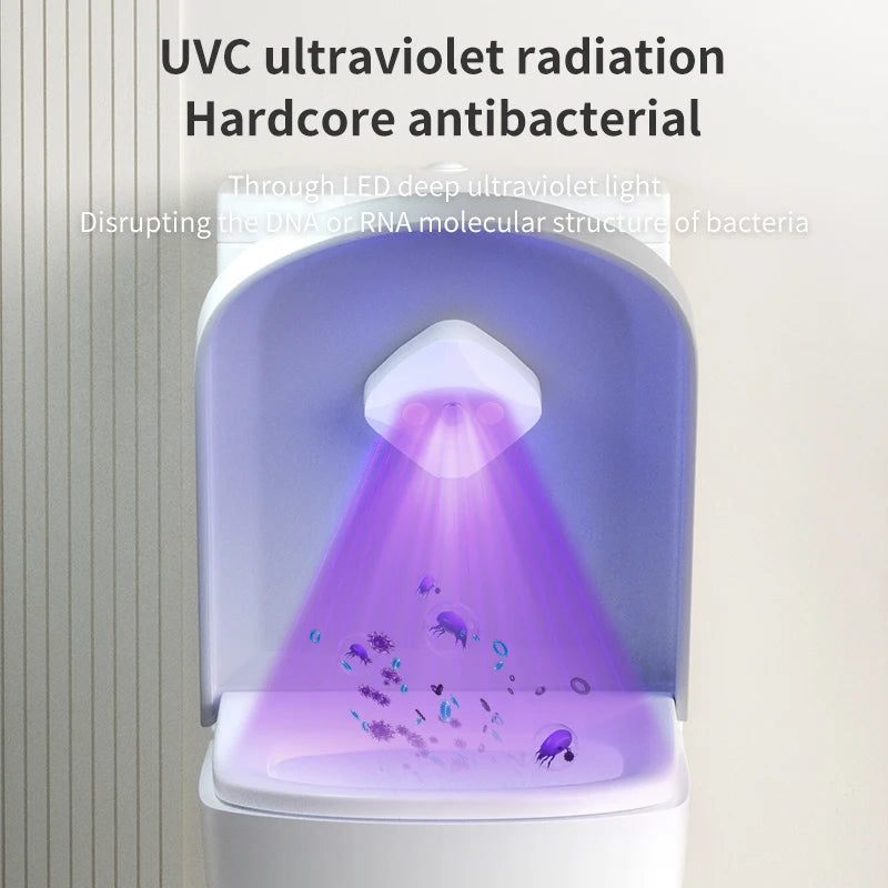 Lampe Intelligente de Stérilisation & Désinfection UVB pour Toilettes