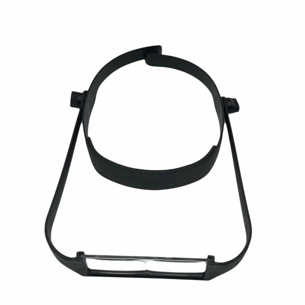 Loupe Frontale Mains Libres – 4 Lentilles Interchangeables 1,6X à 3,5X – Légère et Confortable