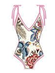 Maillot de bain 1PC avec jupe longue