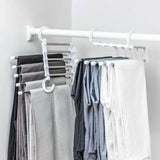 Lot de 2 Cintres de pantalon 5 en 1