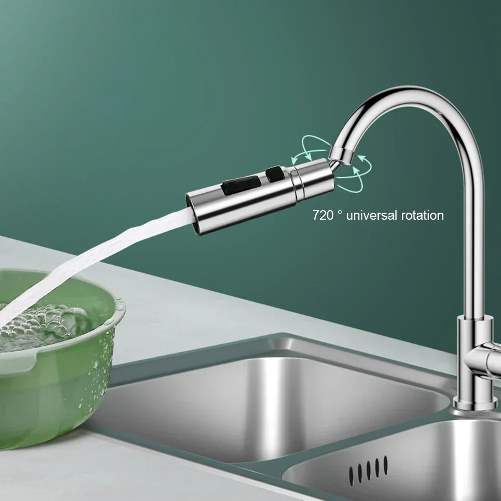 Extension d'Évier de Cuisine Rotative 360° Universelle 3 Modes