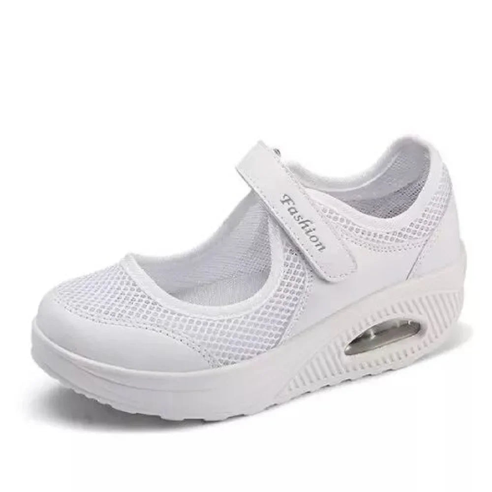 Ballerines Baskets Orthopédiques à Semelle Compensée