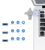 Clé USB 4 EN 1 64GB - PC, Téléphone, Tablette