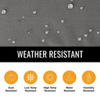 Housse de Protection TV Extérieure Imperméable 22 à 85 Pouces – Anti-Poussière et Intempéries