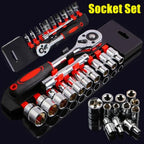 Coffret de 12 Clés à Douille – Kit de Réparation Multifonction pour Voiture, Moto & Vélo