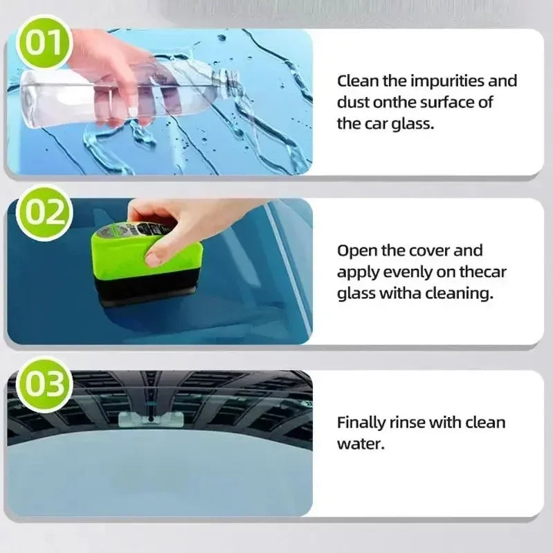 Brosse Nettoyante pour Pare-Brise Auto – Brosse à Vitres & Dégraissant