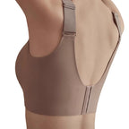 Soutien-Gorge Push-Up Sans Armatures – Brassière Confort à Bretelles Larges et Col V