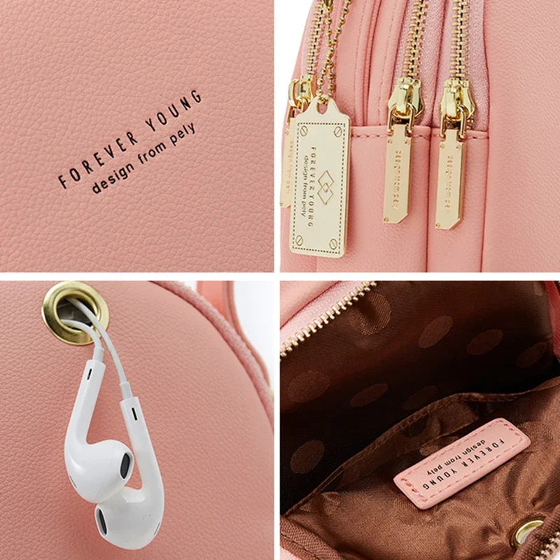 Mini Sac à Dos 2 en 1 Fourre-tout