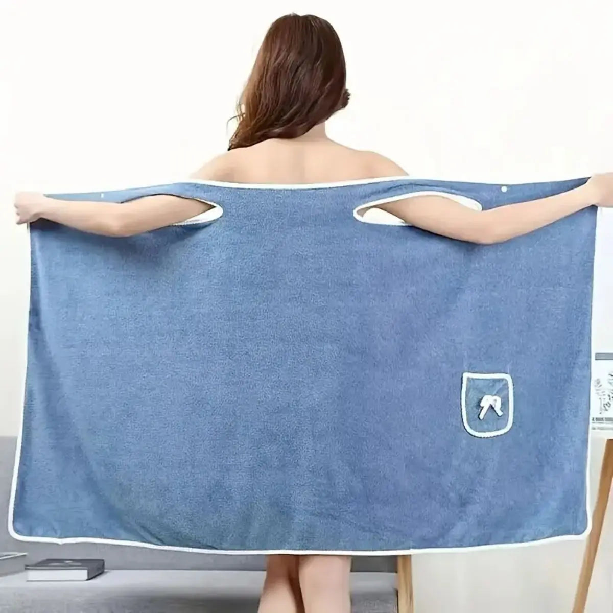 Absorbent Bath Towel Dress - Quick Drying for Beach, Pool, Spa, and Sports