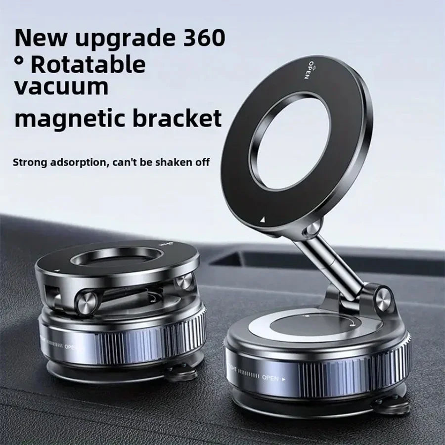 Fixation Téléphone Aimantée Pliable pour Voiture & Bureau - 360° Réglable