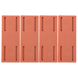 Lot de 4 Supports Muraux Coulissants Auto Adhésifs