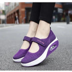 Ballerines Baskets Orthopédiques à Semelle Compensée