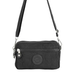 Mini Sac Bandoulière Femme Grande Capacité – Sac Léger en Nylon avec Fermeture Éclair