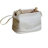 Trousse de toilette en Cuir - Double niveau
